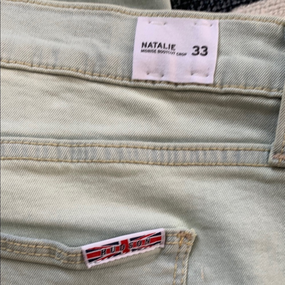 Hudson Natalie Midrise Bootcut Cropped Denim size 33